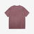 Dubble Works 37001-PD Stand Wheeler Heavyweight T-Shirt - Pigment Dyed Made in Japan Bordeaux Back