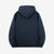 Deluxeware SPZ-00 heavyweight loopwheeled full zip parka made in Japan hoodie blue