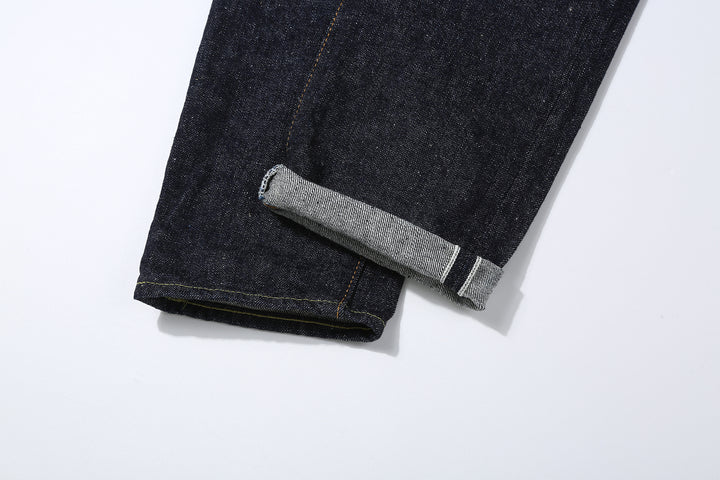 Samurai Jeans Otokogi denim selvedge ID silver lame detail