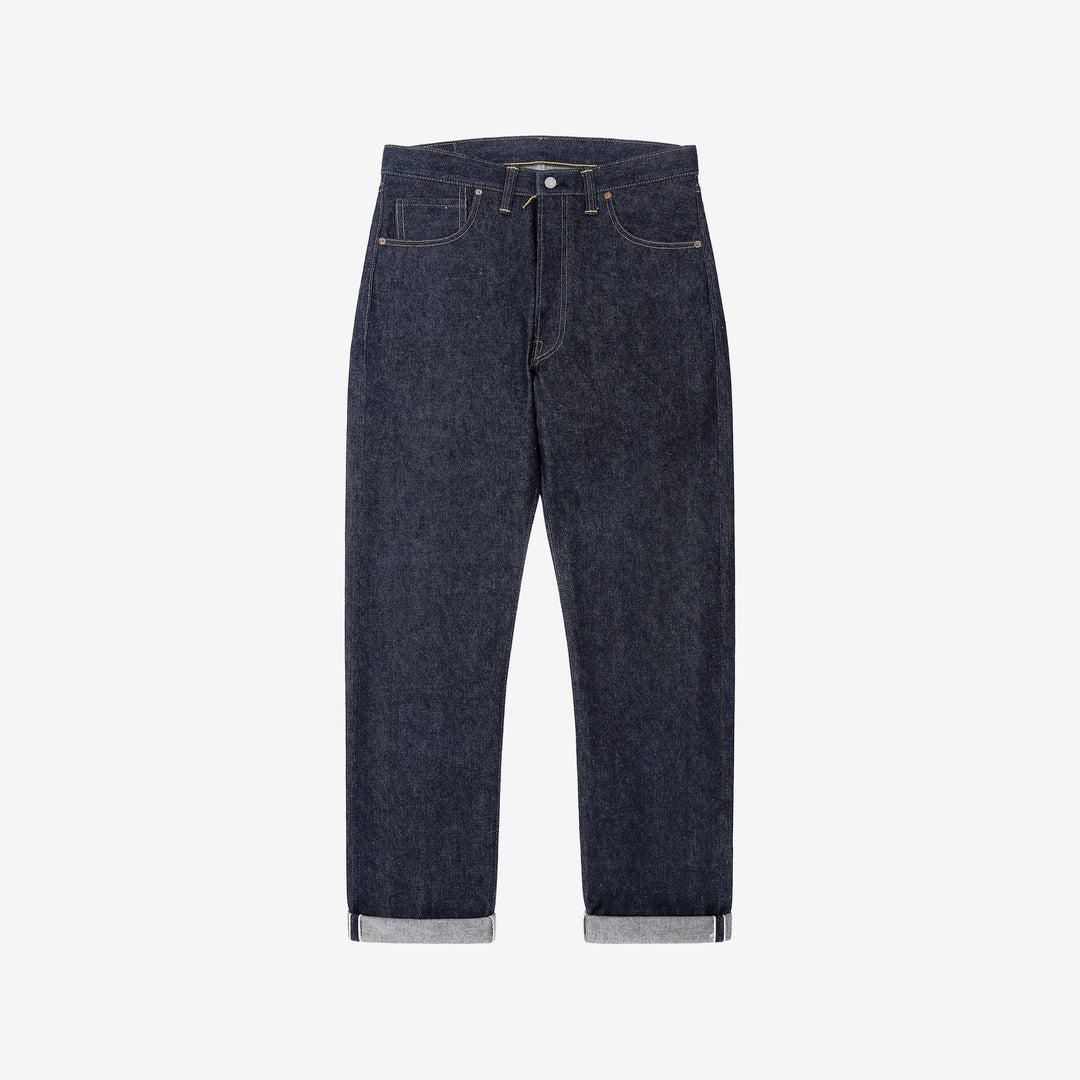 Warehouse Dead Stock Blue Lot S1000XX 14oz Selvedge Denim - Straight Fit Made in Japan Front View