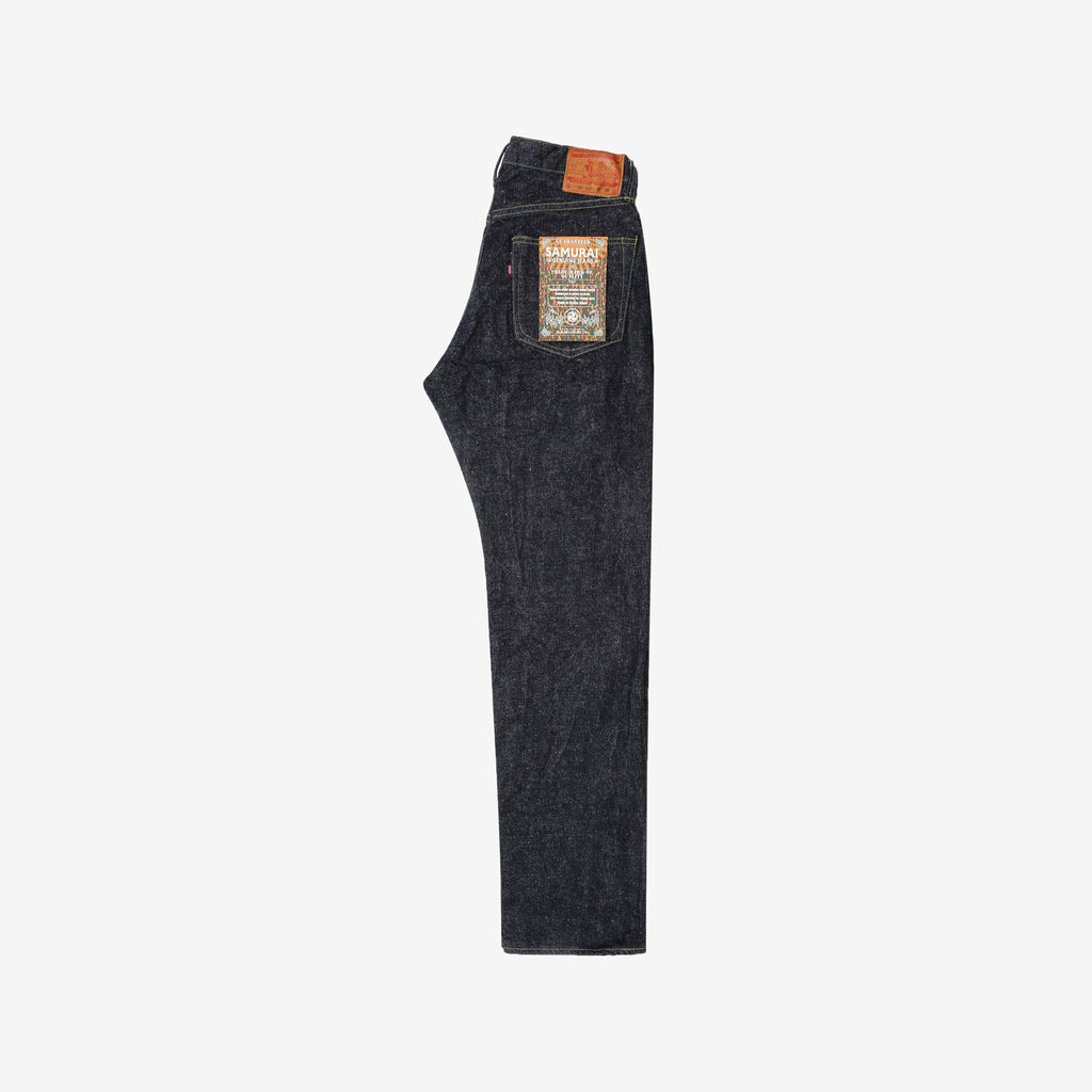 Samurai Jeans S2000HX 15oz Otokogi selvedge denim wide straight fit WWII model front view