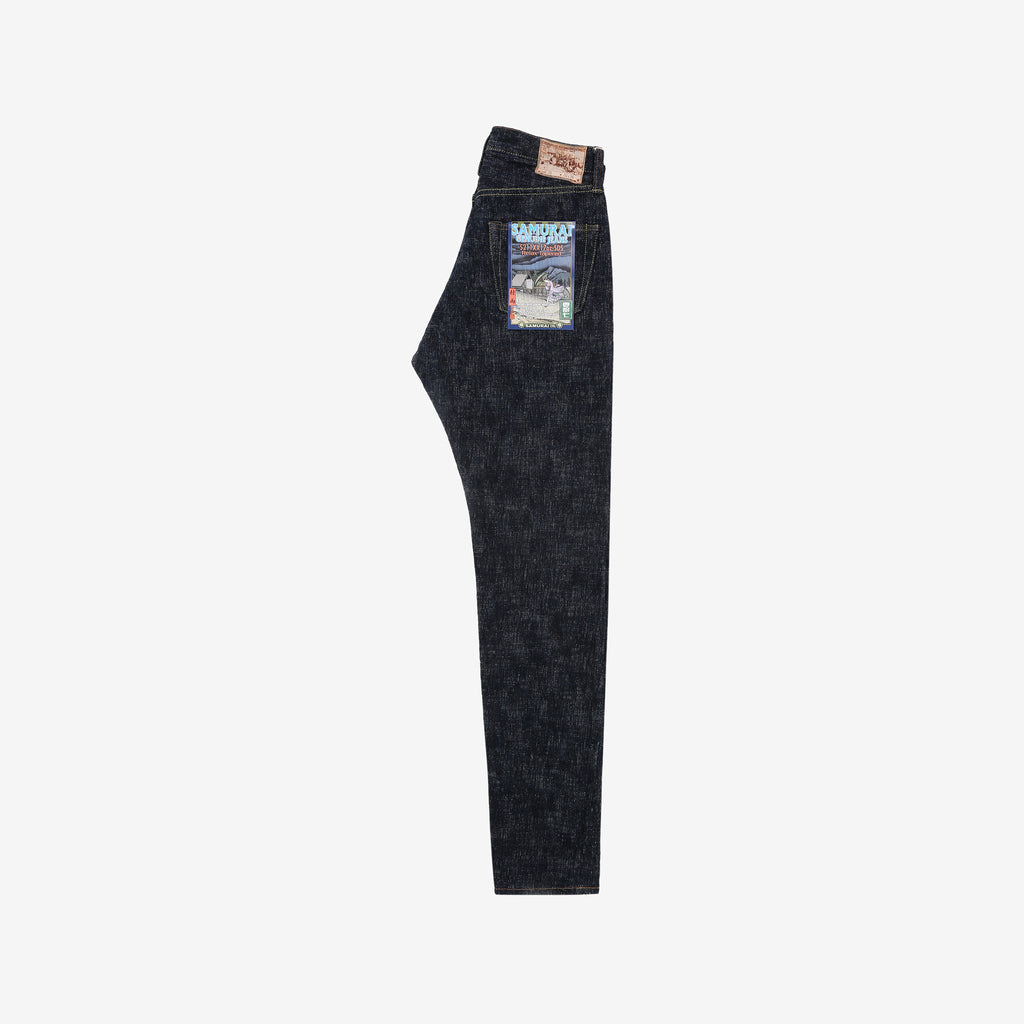 Samurai Jeans S211XX17oz SDS Murasame 17oz selvedge denim relaxed tapered fit front view