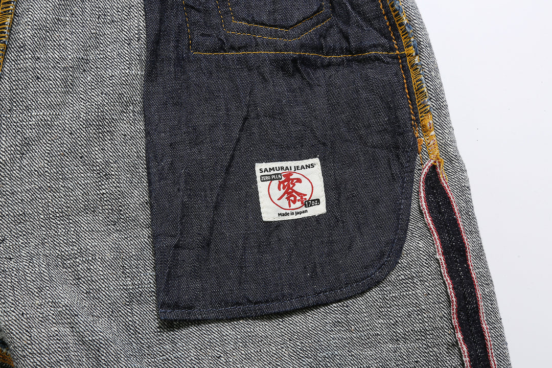 Samurai Jeans S5100VX Zero+ 17oz Bushido Selvedge Denim - Regular Straight Fit