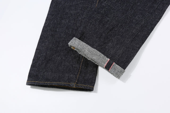 Samurai Jeans Bushido denim selvedge ID silver lame detail