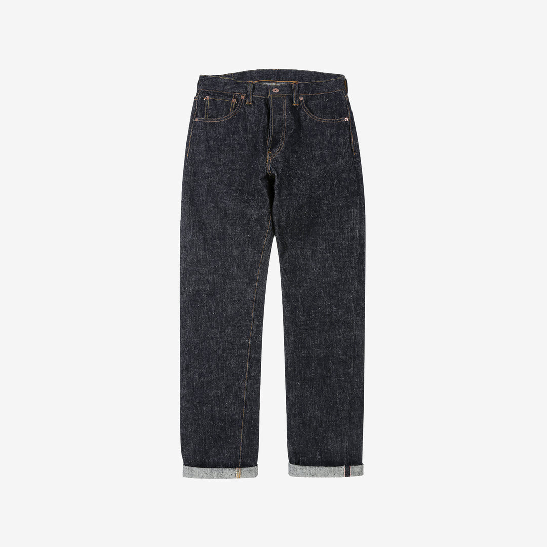 Samurai Jeans S5100VX Zero 17oz Bushido selvedge denim regular straight fit front view_2