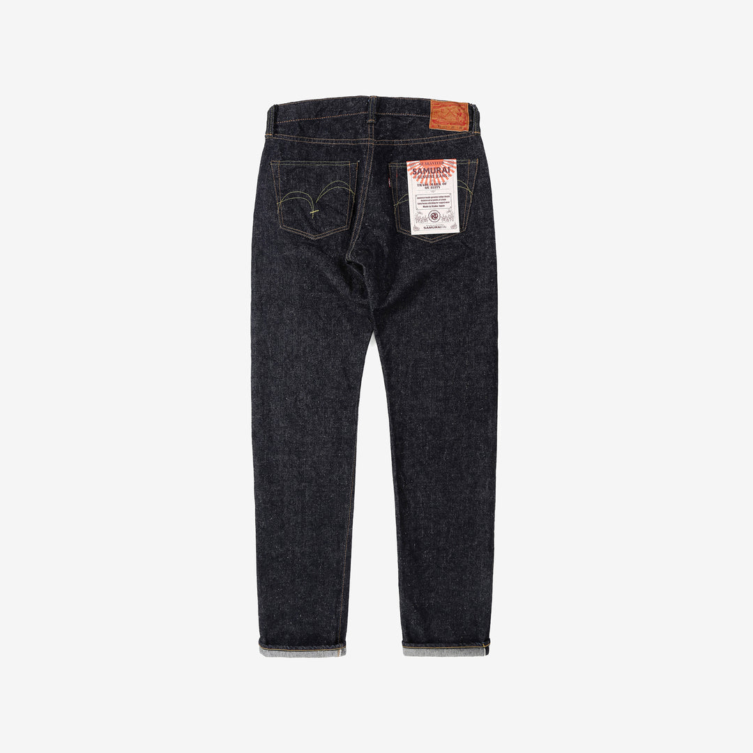 Samurai Jeans S0510HX 15oz Otokogi selvedge denim regular straight fit back view