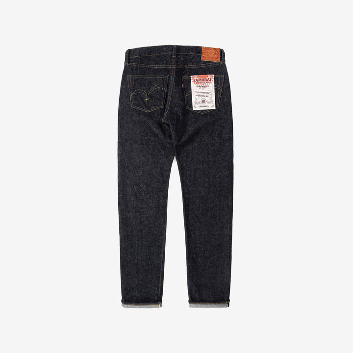 Samurai Jeans S0510HX 15oz Otokogi selvedge denim regular straight fit back view