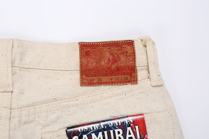 Samurai Jeans S710SC-KI 18oz Samurai Cotton selvedge denim slim straight fit leather patch