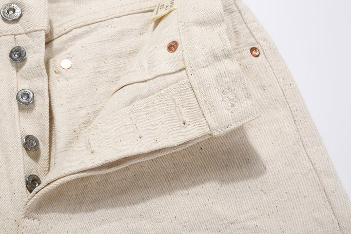 Samurai Jeans S710SC-KI 18oz Samurai Cotton selvedge denim slim straight fit button holes