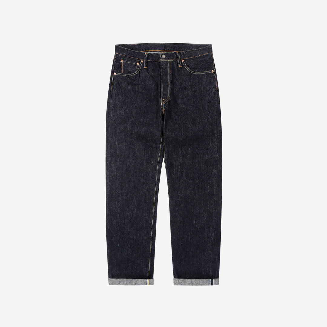 Pure Blue Japan XX-002 14oz Indigo Selvedge Jeans - Front View