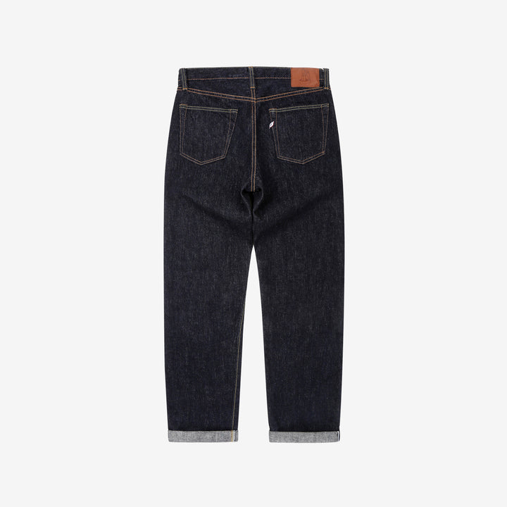 Pure Blue Japan XX-002 14oz Indigo Selvedge Jeans - Back View
