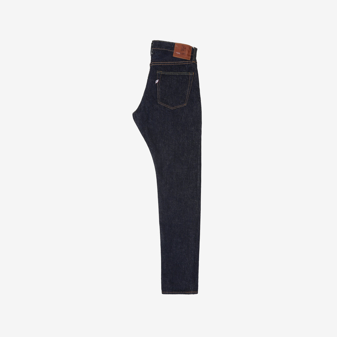 Pure Blue Japan XX-019 14oz Indigo Selvedge Denim - Relaxed Tapered Fit Made in Japan Full View