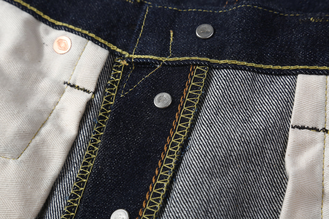 Boncoura XX 15oz Selvedge Indigo Denim - Classic Straight Fit