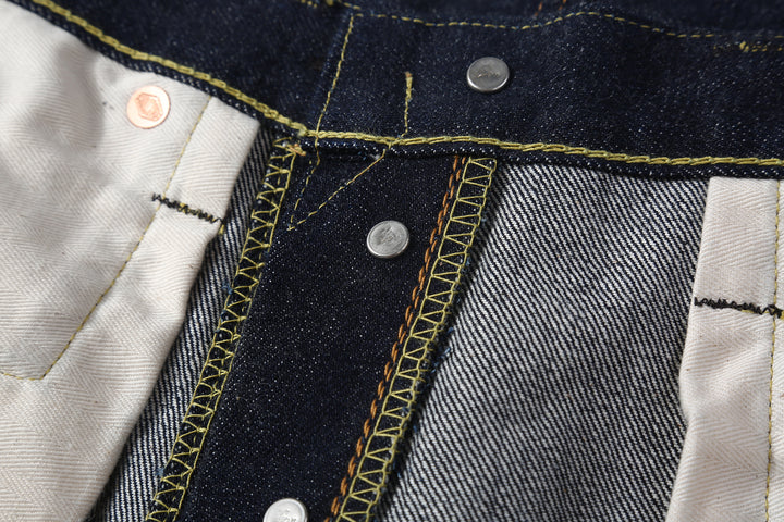 Boncoura XX 15oz Selvedge Indigo Denim - Classic Straight Fit