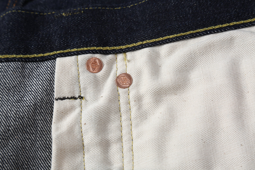 Boncoura XX 15oz Selvedge Indigo Denim - Classic Straight Fit