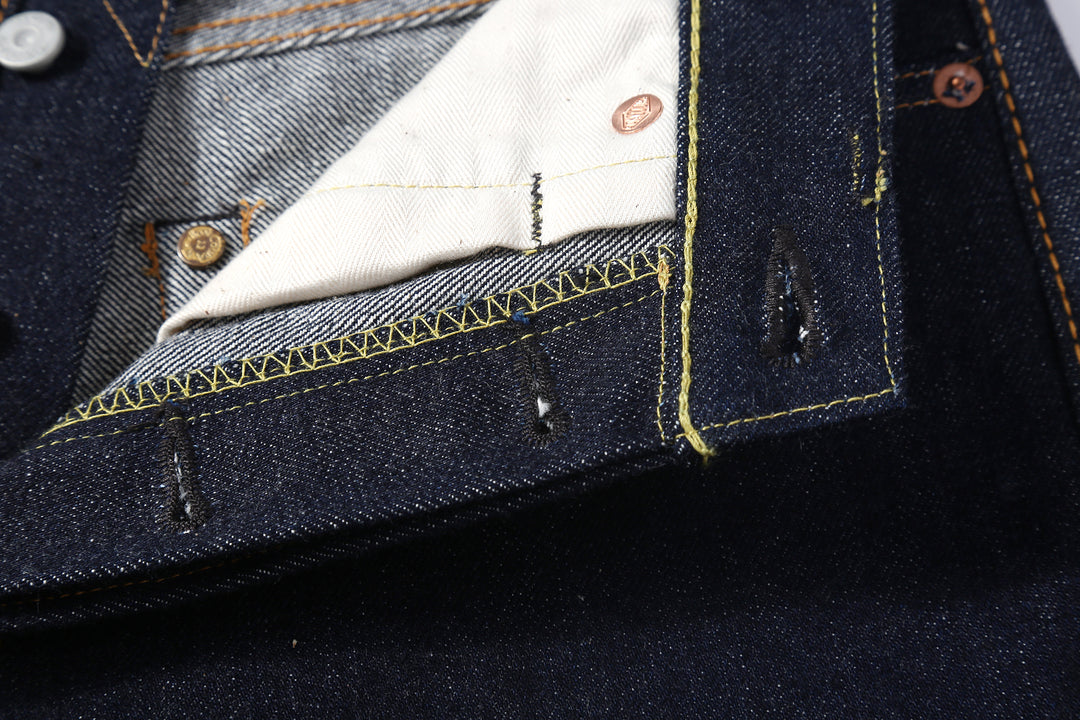 Boncoura XX 15oz Selvedge Indigo Denim - Classic Straight Fit