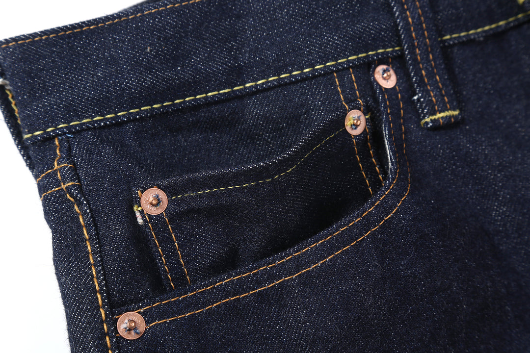 Boncoura XX 15oz Selvedge Indigo Denim - Classic Straight Fit