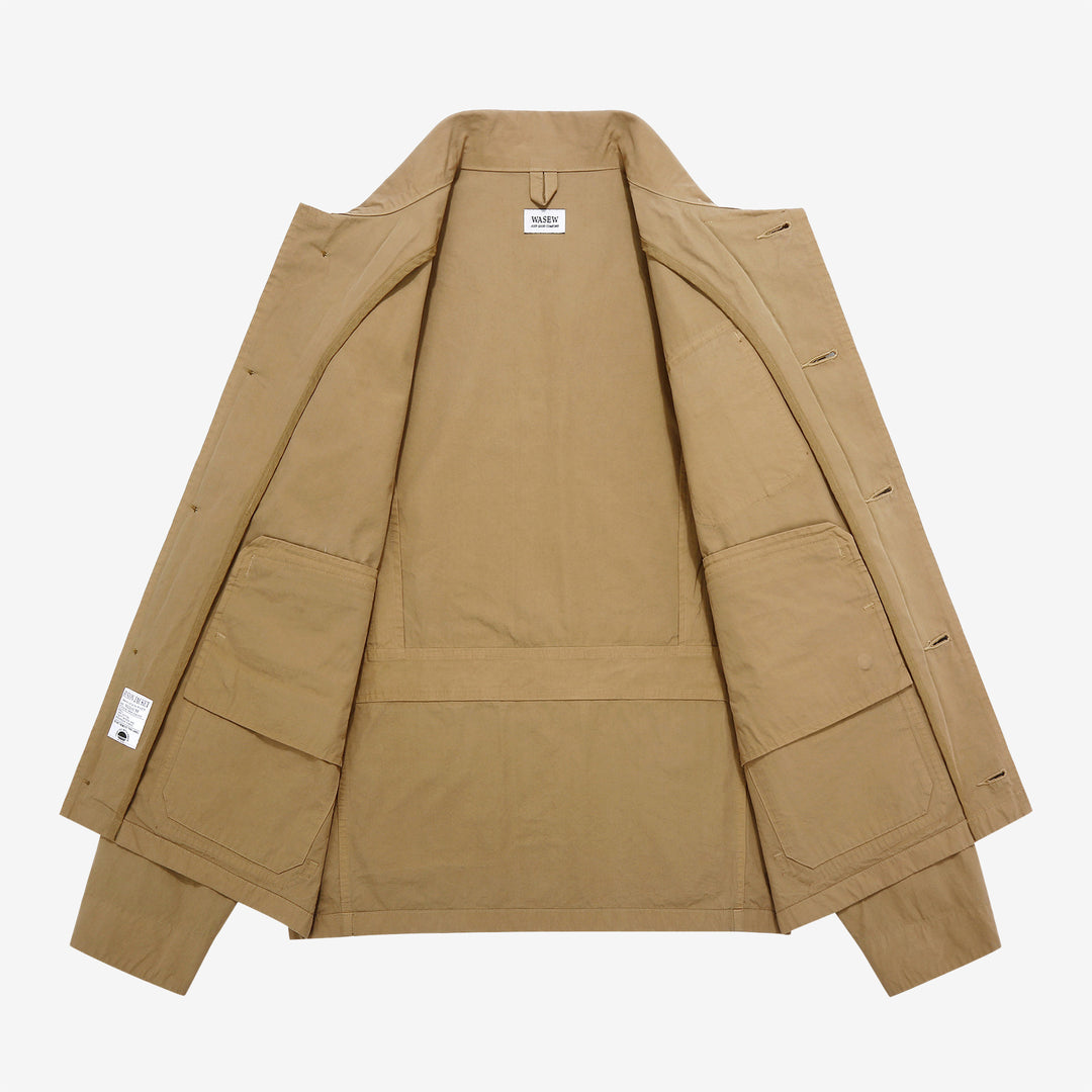 WASEW WSW-25A-002 M-421 utility hunting jacket made in Japan military outdoor jacket multi pocket inside