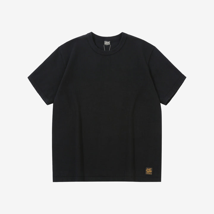 Deluxeware DXTS-00 12.5oz loopwheeled t-shirt made in Japan ultra heavyweight crew neck black