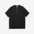 Warehouse Lot 4601 Shadow Border Slub Yarn Henley T-Shirt Made in Japan Sumi Black Front View