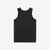 Deluxeware TNKP-00 Heavyweight Ribbed Knit Tank Top Black Back