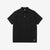 Deluxeware OCTS-00 12.5oz Loopwheeled Polo Shirt Made in Japan Black Front View