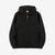Deluxeware SPZ-00 heavyweight loopwheeled full zip parka made in Japan hoodie black