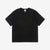 The Flat Head FN-HTK-001 20oz heavyweight loopwheel T-shirt black front view