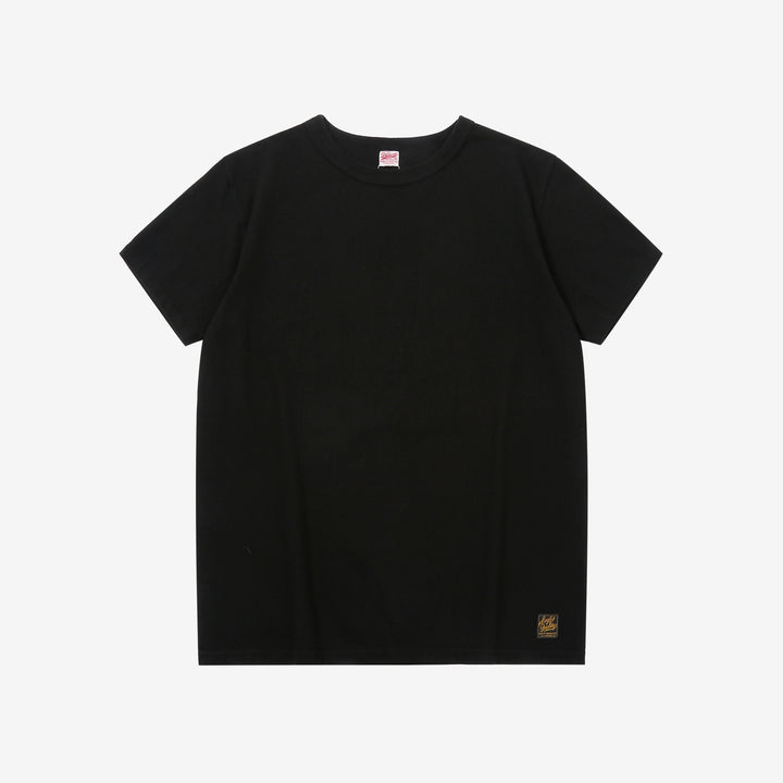 Deluxeware MTS-00 7.5oz loopwheeled T-shirt made in Japan crew neck Black
