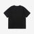 The Flat Head FN-HTK-001 20oz heavyweight loopwheel T-shirt black back view