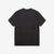 Warehouse Lot 4601 shadow border slub yarn crew neck T-shirt made in Japan black back view