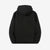 Deluxeware SPZ-00 heavyweight loopwheeled full zip parka made in Japan hoodie black
