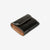Inception cordovan mini wallet horsehide leather compact wallet Japan exclusive black front