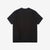 Warehouse Lot 4601 Shadow Border Slub Yarn Pocket T-Shirt Made in Japan Back View Black
