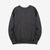 Warehouse Lot 401 plain loopwheel crewneck sweatshirt made in Japan vintage style black back view