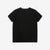 Deluxeware MTS-00 7.5oz loopwheeled T-shirt made in Japan crew neck Black Back View