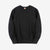 Deluxeware S101-00 loopwheeled sweatshirt made in Japan heavyweight crew neck black