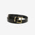Inception IPSDB-02 fireman buckle belt saddle leather workwear belt Japan black