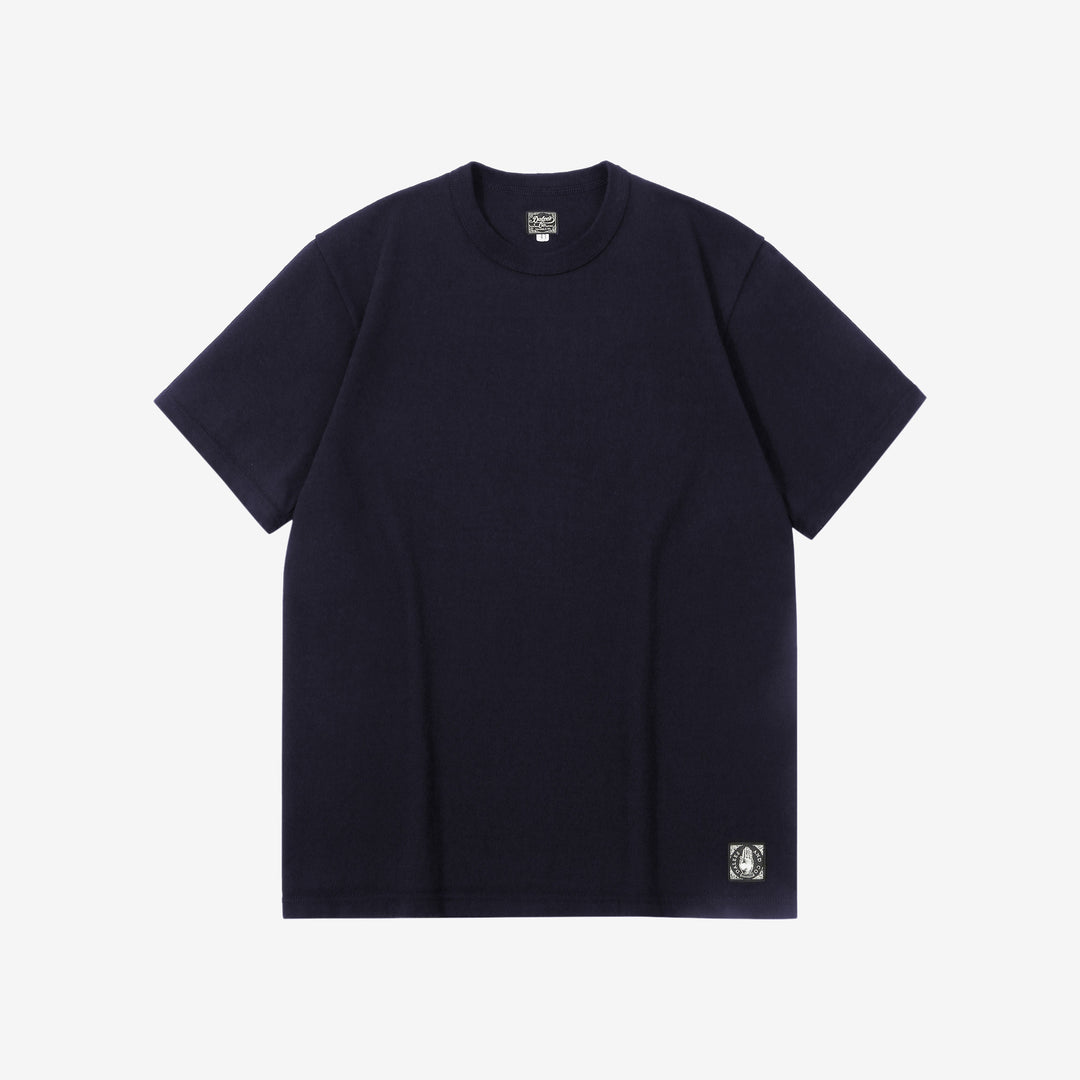 Dalee’s & Co. SAT1930 8.5oz SZ Structure Knit T-shirt in Blue Black – front
