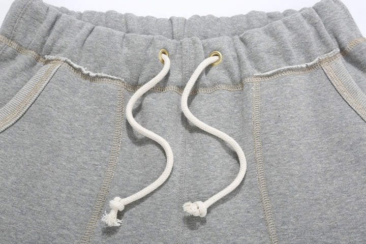 boncoura loopwheel heavyweight sweatpants made in japan grey