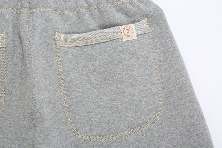 boncoura loopwheel heavyweight sweatpants made in japan grey