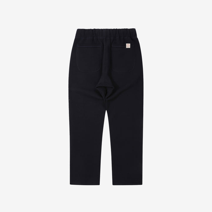boncoura heavyweight loopwheel sweat pants made in japan navy