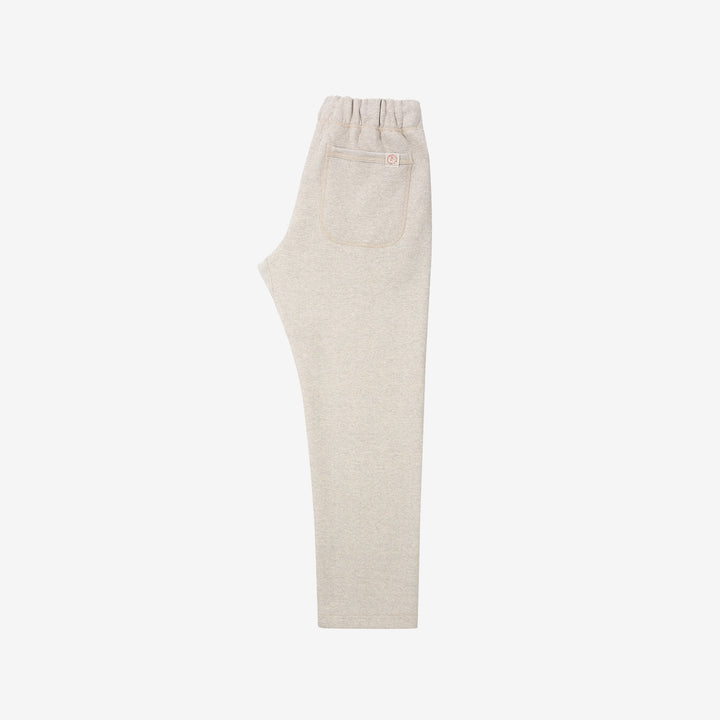boncoura loopwheel heavyweight sweatpants made in japan oatmeal