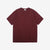 Dubble Works 37001 Stand Wheeler Heavyweight T-Shirt Made in Japan bordeaux front