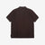 Boncoura Heavyweight Special Knit Polo Shirt made in Japan ボンクラポロシャツ Brown Back Side