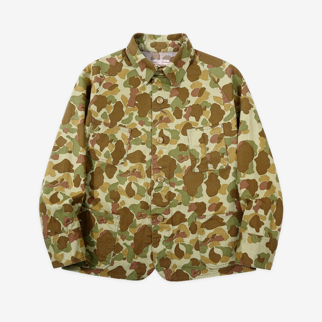 Boncoura Duck Hunter Camo Coverall – Front View