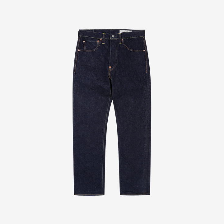 boncoura xx 15oz selvedge cinch back denim regular straight fit indigo