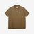 Boncoura Heavyweight Special Knit Polo Shirt made in Japan ボンクラポロシャツ Coyote Front