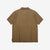 Boncoura Heavyweight Special Knit Polo Shirt made in Japan ボンクラポロシャツ Coyote Back Side