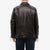 Deluxeware D-21B Single Riders Horsehide Leather Jacket - Tea-Core Black Back Fit